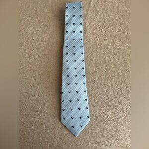 Disney Light Blue Tie with Mickey Pattern